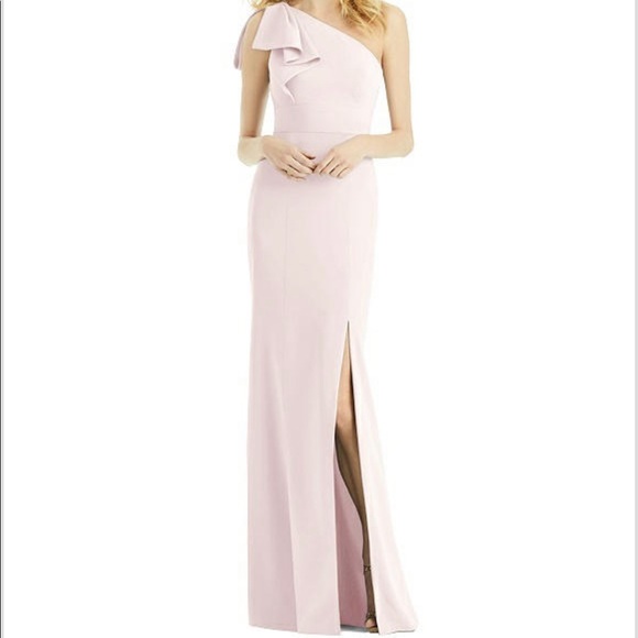 Dessy Collection Dresses & Skirts - Dessy Collection One-Shoulder Trumpet Gown